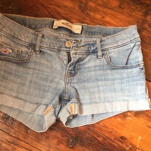 Light wash Jean shorts